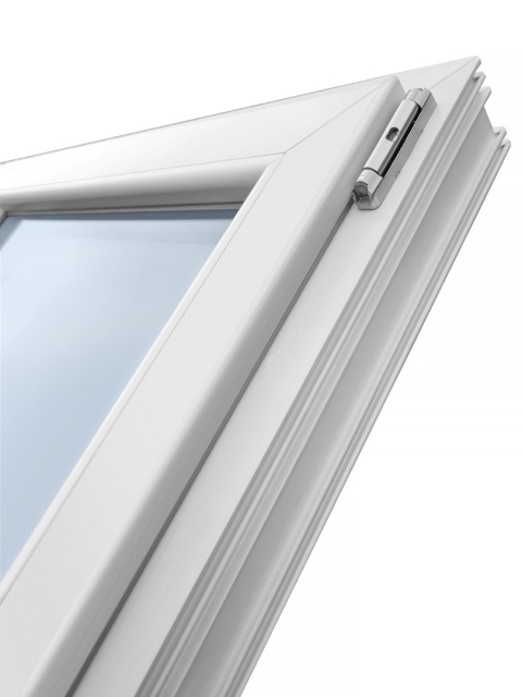 Okno PCV Plastikowe Typowe 2 Szybowe Białe 565 x 1135